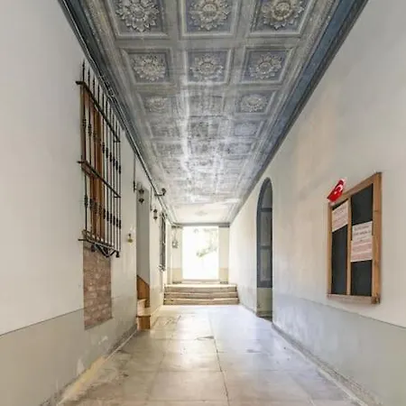 In The Historical Passage In Galata